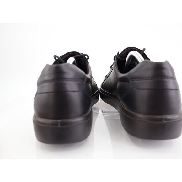 Ecco Soft Classic M Sneakers Mens Size 45 EU 11 - 11.5 US Black Leather Shoes - Picture 6 of 12